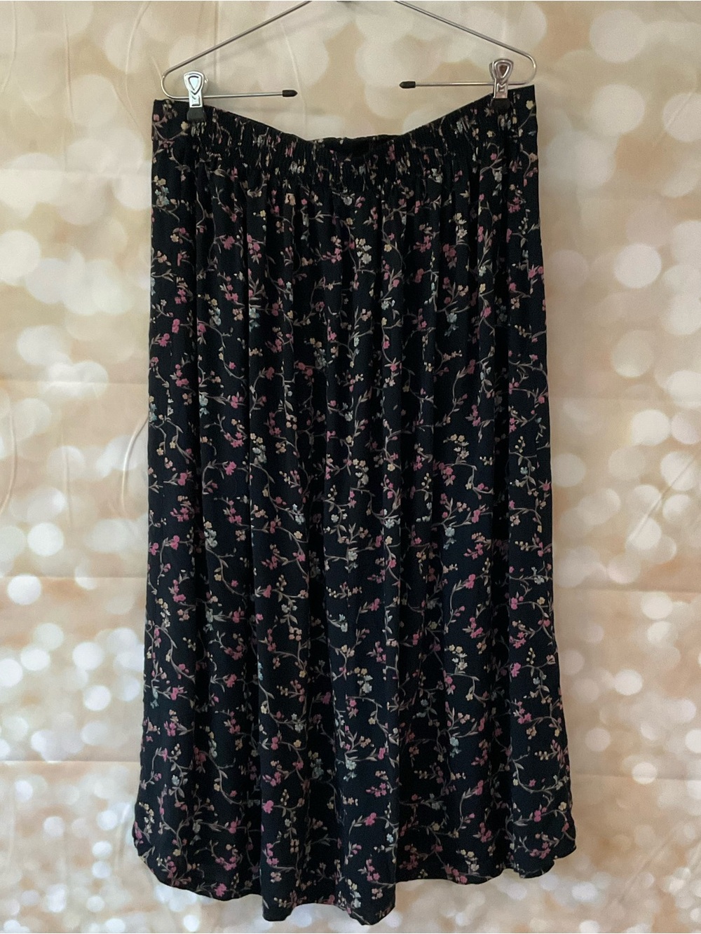 Vintage hot Stuff Floral Maxi Skirt - Picture 6 of 7